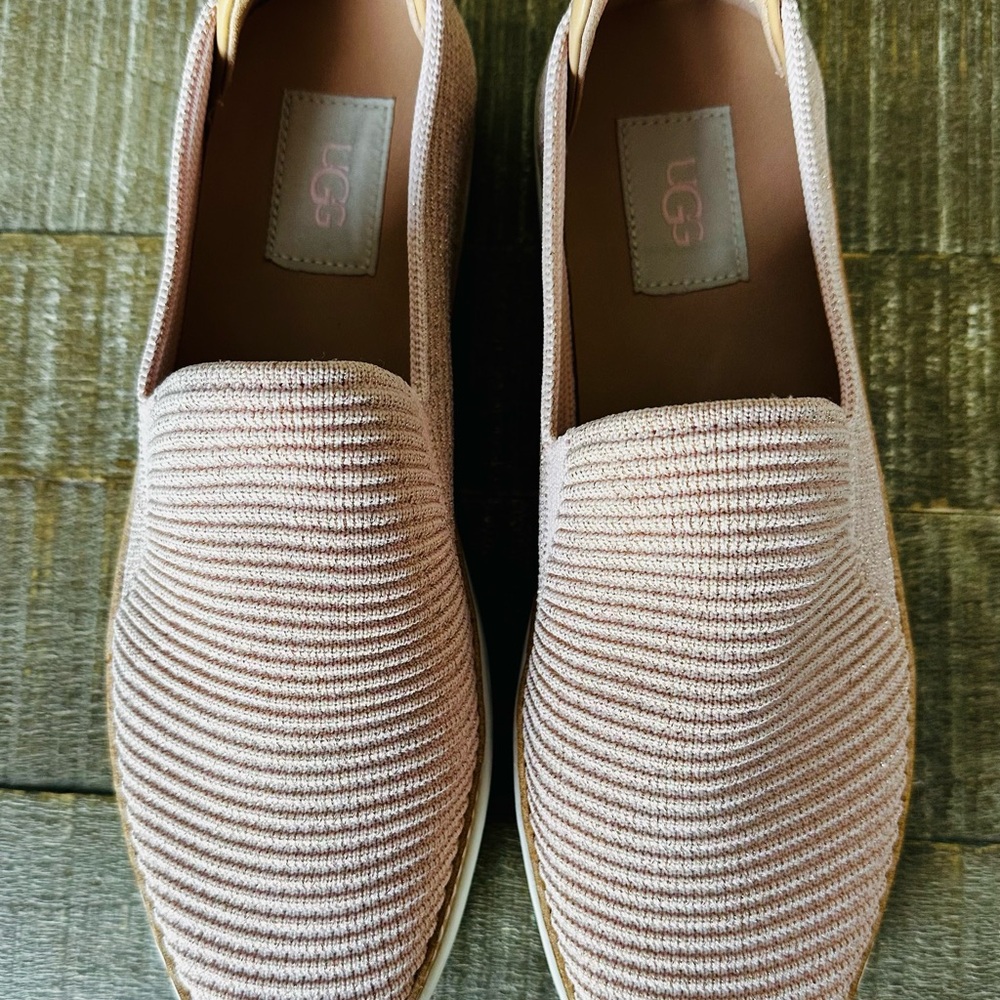UGG Sammy Pink Slip-On Shoes